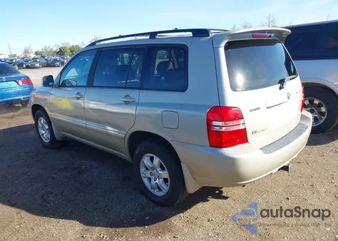2001 Toyota Highlander V6 from USA, damaged, VIN JTEHF21A610013739